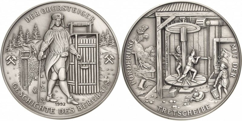 Ausbeute, Bergbau, Hüttenwesen
 Silbermedaille 1992 (Fritz Scheppat/Werner Gode...