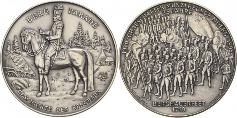 Ausbeute, Bergbau, Hüttenwesen
 Silbermedaille 1995 (Fritz Scheppat/Werner Gode...