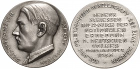 Drittes Reich
 Silbermedaille 1933 (G. Weber) Kgl. Priv. Feuerschützen Gesellschaft "Der Bund" München - Gedenkschießen anläßlich der nationalen Erhe...