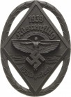 Drittes Reich
 Einseitige Zinkplakette 1939 (Brehmer, Markneukirchen) Küstenflug - NS-Fliegerkorps. N.S.F.K.-Emblem: Ikarus mit ausgebreiteten Flügel...