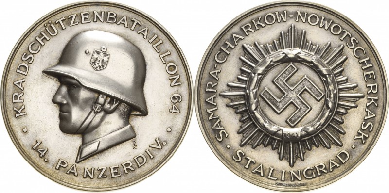 Drittes Reich
 Versilberte Bronzemedaille 1941 (Richard Klein/Deschler) Erinner...