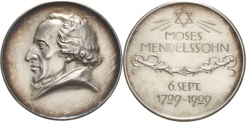 Medailleur Hörnlein, Friedrich Wilhelm 1873 - 1945
 Silbermedaille 1929 (Münze ...