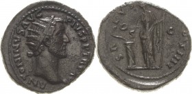 Kaiserzeit
Antoninus Pius 138-161 Dupondius 151/152, Rom Kopf mit Strahlenkrone nach rechts, ANTONINVS AVG PIVS P P TR P XV / Salus opfert nach links...