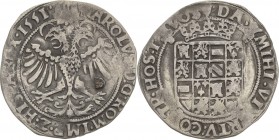 Belgien-Brabant
Karl V. 1506-1555 4 Patard 1551, Antwerpen Gelder/Hoc 189-1a Sehr schön