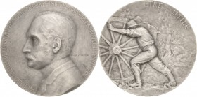 Frankreich-Medaillen und Marken
 Silbermedaille o.J. (1915) (Ovide Yencesse) Auf den Gründer und Präsidenten der Französischen Parlamentarischen Grup...