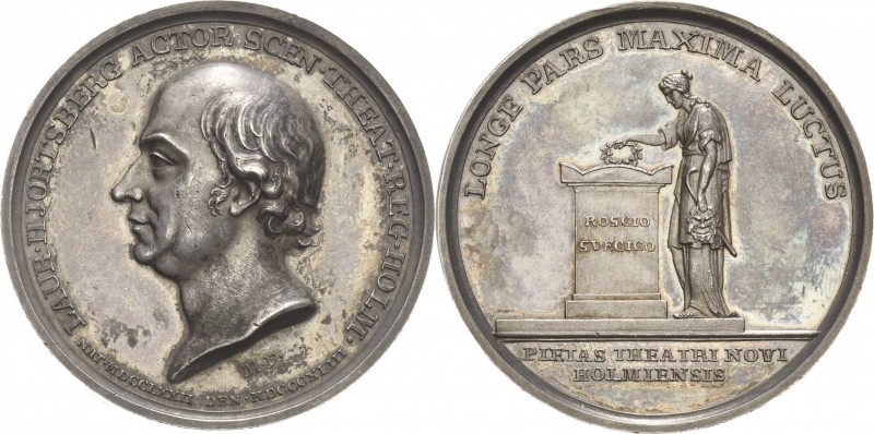 Schweden-Medaillen
 Silbermedaille 1843 (M. Frumerie) Tod des Schauspielers Lar...