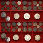 Frankreich
Lot-24 Stück Interessantes Lot von Französischen und Westfälischen Keinmünzen des 19. Jhd. Vom 5 Francs bis zum 2 Centimes sowie 1/6 Taler...