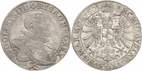 Habsburg
Rudolf II. 1576-1612 Taler 1603, Kuttenberg Voglhuber 101/III Dietiker 392 Davenport 3028 Sehr selten. Kl. Randfehler, sehr schön-vorzüglich...