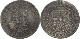 Habsburg
Leopold I. 1657-1705 Taler 1691, Hall Voglhuber 221/IV Davenport 3243 M./T. 748 Sehr schön