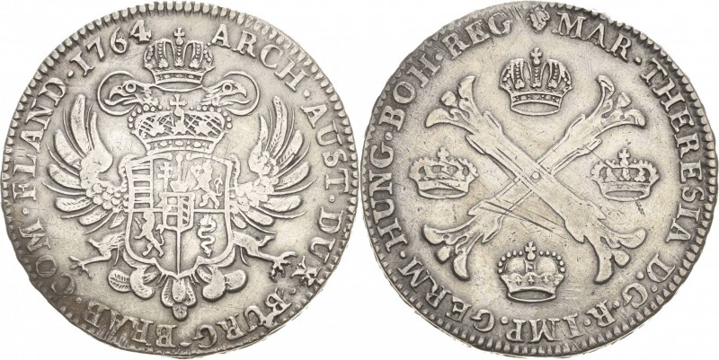 Habsburg
Maria Theresia 1740-1780 Taler 1764, Brüssel Eypeltauer 438 Voglhuber ...