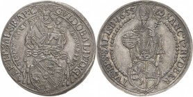 Geistlichkeiten - Salzburg
Guidobald von Thun und Hohenstein 1654-1668 Taler 1655. Zöttl 1793 Probszt 1472 Davenport 3505 Vorzüglich+