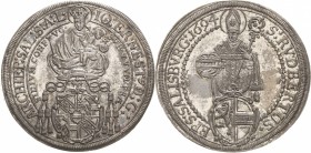 Geistlichkeiten - Salzburg
Johann Ernst von Thun und Hohenstein 1687-1709 Taler 1694. Zöttl 2166 Probszt 1800 Davenport 3510 Vorzüglich-prägefrisch...