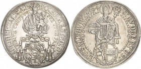 Geistlichkeiten - Salzburg
Johann Ernst von Thun und Hohenstein 1687-1709 Taler 1694. Zöttl 2166 Probszt 1800 Davenport 3510 Fast vorzüglich