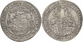 Geistlichkeiten - Salzburg
Johann Ernst von Thun und Hohenstein 1687-1709 1/2 Taler 1694. Zöttl 2183 Probszt 1817 Vorzüglich