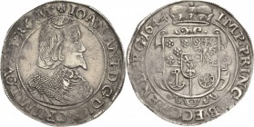 Österreichische Standesherren - Eggenberg
Johann Anton 1634-1649 Taler 1644, Krummau Davenport 3389 Slg. Donebauer 3312 Äußerst selten. Avers kl. Gra...