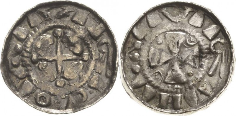 Sachsen, Sachsenpfennige 950 bis 1125 - Kaiserliche Gepräge
Konrad II. 1024-103...