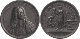 Augsburg-Stadt
 Eisengussmedaille 1735 (Dassier) Auf den Tod des Patriziers und Senators Johann Thomas von Rauner. Brustbild halblinks / Personifizie...