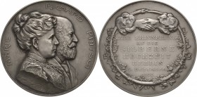 Berlin
 Silbermedaille 1900 (Lauer) Erinnerung an die Silberne Hochzeit von Marie und Richard Pintsch. Beider Brustbilder nach rechts / Handschlag au...