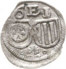 Erfurt-Stadt
 Einseitiger Pfennig 1561. 1 über 0 geschnitten Noll-Slg. Behr - Leitzmann -, vgl. 450, 453 Seltener Jahrgang. Sehr schön-vorzüglich
