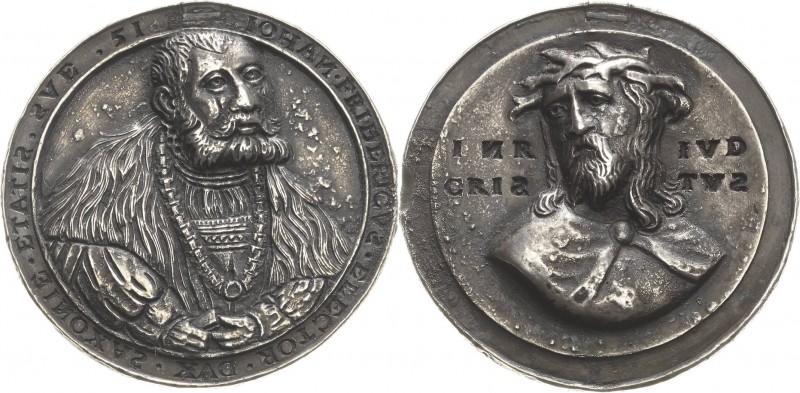 Sachsen-Kurlinie ab 1486 bis 1547 (Ernestiner)
Johann Friedrich der Großmütige ...