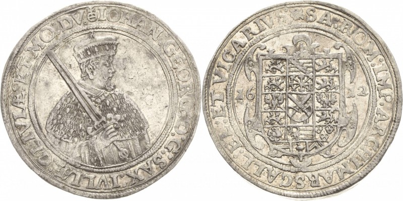 Sachsen-Kurlinie ab 1547 (Albertiner)
Johann Georg I. (1611-) 1615-1656 Taler 1...