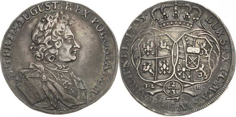 Sachsen-Kurlinie ab 1547 (Albertiner)
Friedrich August I., der Starke 1694-1733...