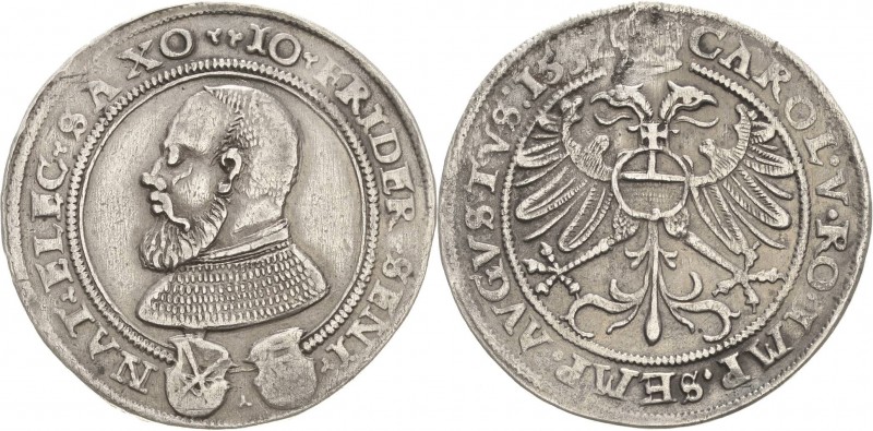 Sachsen-Ernestiner-Gesamthaus 1547-1573
Johann Friedrich I. nach seiner Gefange...