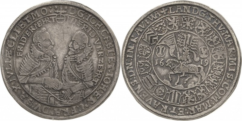 Sachsen-Coburg und Eisenach 1573-1638
Johann Casimir und Johann Ernst 1572-1633...