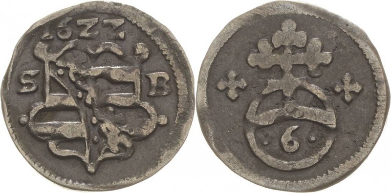 Sachsen-Mittel-Weimar 1603-1640
Johann Ernst und seine 6 Brüder 1619-1622 Kippe...