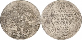 Sachsen-Gotha (Gotha-Altenburg)
Friedrich I. 1675-1691 1 1/2-facher breiter Feinsilbertaler nach zinnaischem Fuß o.J. (1683/1688), Gotha Stempel von ...