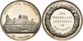 Sachsen-Coburg-Gotha
Medaillen Silbermedaille o.J. (1880) (Helfricht) Für Vorzügliche Leistung im Gartenbau - Verein für Gartenbau in Coburg. Ansicht...