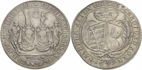 Sachsen-Henneberg
Gemeinschaftsprägung 1692-1702 Taler 1699, BA-Ilmenau Von den Stempeln des Doppeltalers Heus 9.0.z/140 Schnee 633 Davenport 7489 Mü...