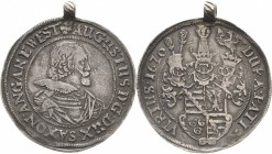 Sachsen-Lauenburg
August 1619-1656 1/2 Taler 1620, Lauenburg Münzmeister Bartels. Abschlag des Talers Dorfmann zu 55 Schnee zu A 36 Davenport zu 7344...