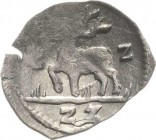 Stolberg-Stolberg
Wolfgang Georg 1615-1631 Einseitiger Pfennig 1623, CZ-Stolberg Friederich 890 Sehr selten in dieser Erhaltung. Prägefrisch