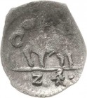 Stolberg-Stolberg
Wolfgang Georg 1615-1631 Einseitiger Pfennig 1624, CZ-Stolberg Friederich 963 Leichte Prägeschwäche, vorzüglich