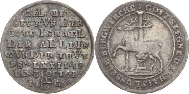 Stolberg-Stolberg
Christoph Friedrich und Jost Christian 1704-1738 1/6 Taler 17...