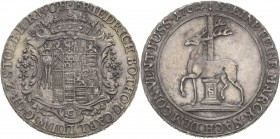 Stolberg-Stolberg
Friedrich Botho und Karl Ludwig 1761-1768 Taler 1764, C-Stolberg Ausbeute. Feinsilber Friederich 1985 Davenport 2808 Jaeger 21 Müse...