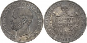 Waldeck und Pyrmont
Georg Victor 1845-1893 Taler 1859, A-Berlin AKS 45 Jaeger 45 Kahnt 551 Davenport 929 Sehr schön-vorzüglich