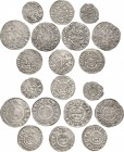 Anhalt
Lot-10 Stück Interessantes Lot von 1/24 Taler Kippermünzen der Anhaltinischen Gemeinschaftsprägungszeit nach der Teilung von 1603 in sehr gute...