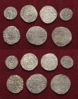 Mansfeld
Lot-7 Stück Interessantes Lot von Mansfelder Münzen in zum Teil sehr guten Erhaltungen. Darunter großteils Kipper-12 Kreuzer und 1/24 Taler ...