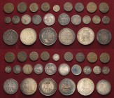 Stolberg
Lot-25 Stück Interessantes Lot von Stolberger Münzen unter Christoph Friedrich und Jost Christian 1704-1738. Vom Pfennig bis zum 24 Mariengr...