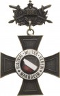 Medaillen und Abzeichen
 Teilweise emailliergte Bronzekreuz o.J. (Max Fleig, Mannheim) Ehrenkreuz des Kolonial-Militär-Vereines Mannheim. 41,1 x 41 m...