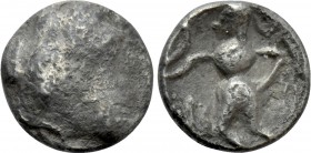 EASTERN EUROPE. Imitations of Lysimachos. Obol (3rd-2nd centuries BC).