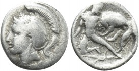CALABRIA. Tarentum. Diobol (Circa 325-280 BC).