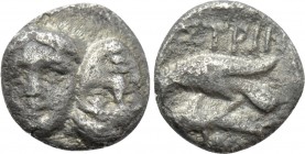 MOESIA. Istros. Hemiobol (Late 5th-4th centuries BC).