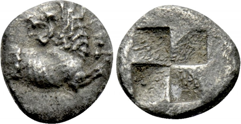 THRACE. Chersonesos. Hemiobol (Circa 386-338 BC). 

Obv: Forepart of lion righ...