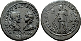 MOESIA INFERIOR. Marcianopolis. Gordian III with Tranquillina (238-244). Pentassarion. Tertullianus, legatus consularis.