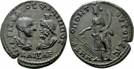 MOESIA INFERIOR. Tomis. Philip II, with Serapis (Caesar, 244-247). Ae.