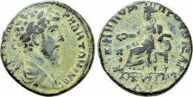 PHRYGIA. Ankyra. Marcus Aurelius (161-180). Ae. Menodoros II, archon.