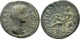PHRYGIA. Hyrgaleis. Pseudo-autonomous. Time of Caracalla to Elagabalus (198-222). Ae.